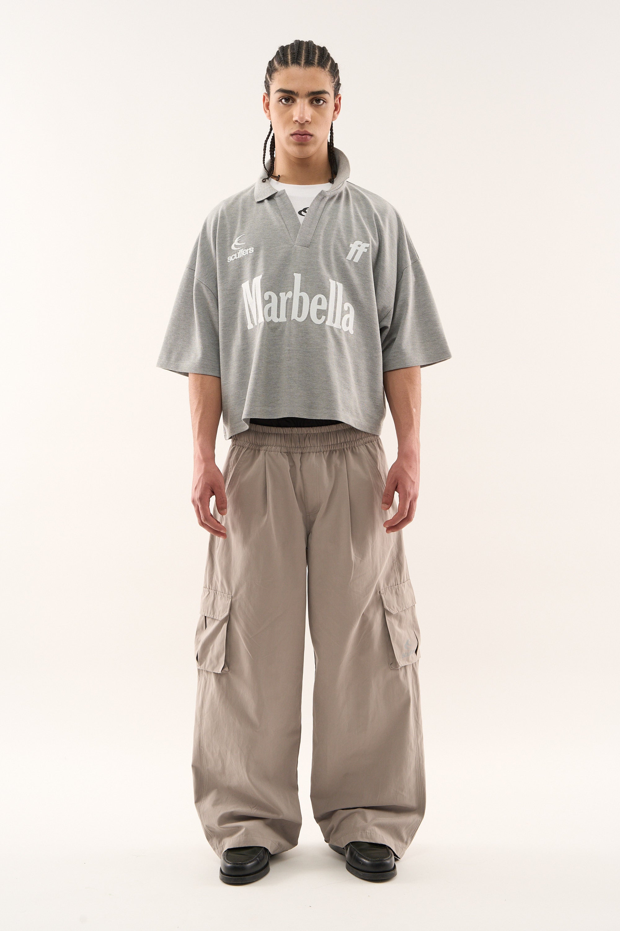 Polo gris claro Marbella