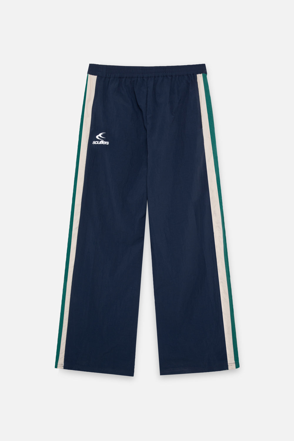 Pantalones deportivos técnicos azul marino y verde
