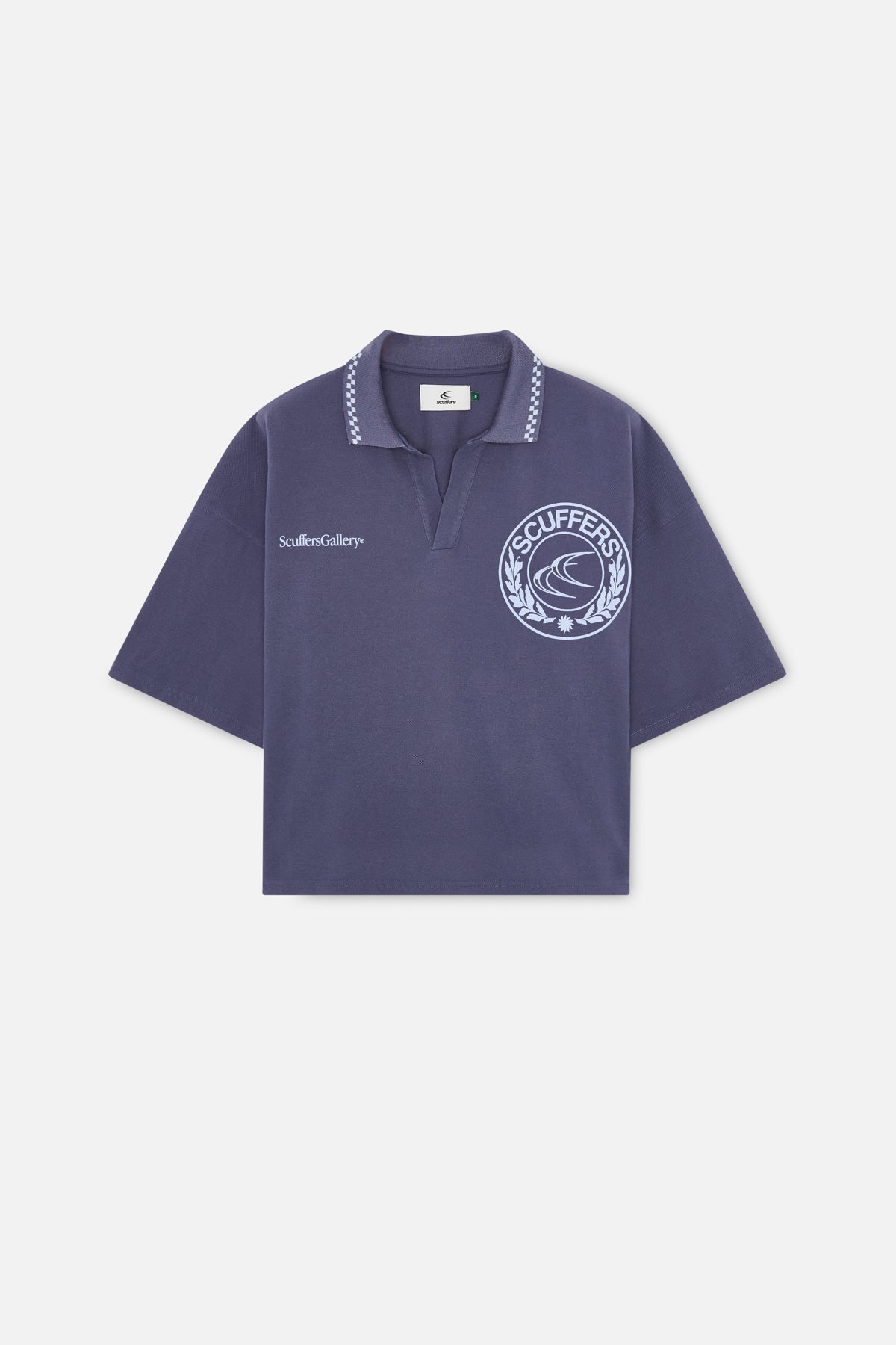 Polo azul CLG