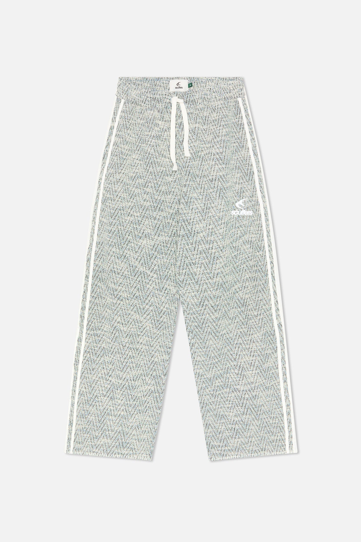 Pantalones verdes de bouclé