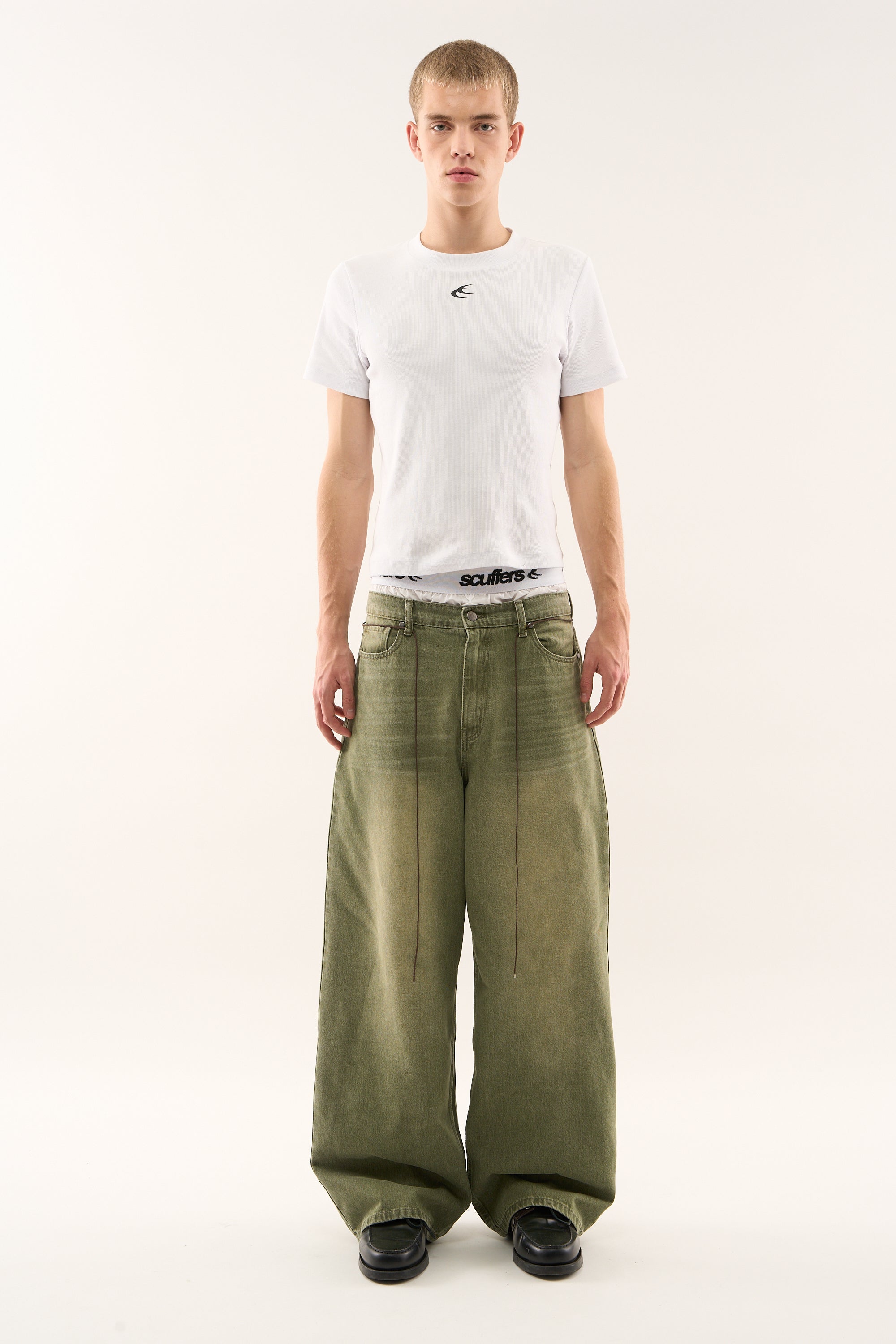 Pantalones Jumbo Verdes