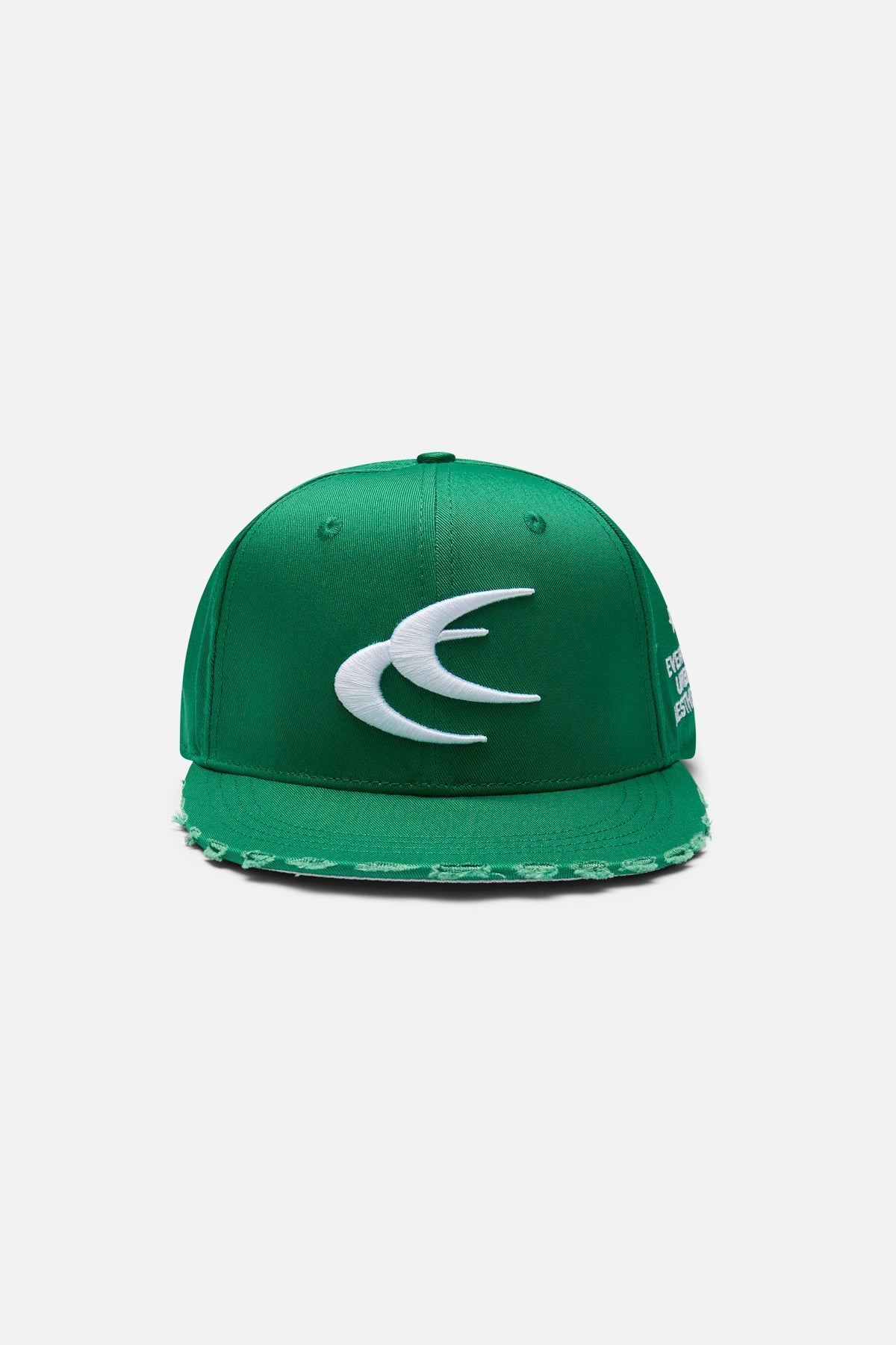 Gorra verde ajustada SCFF