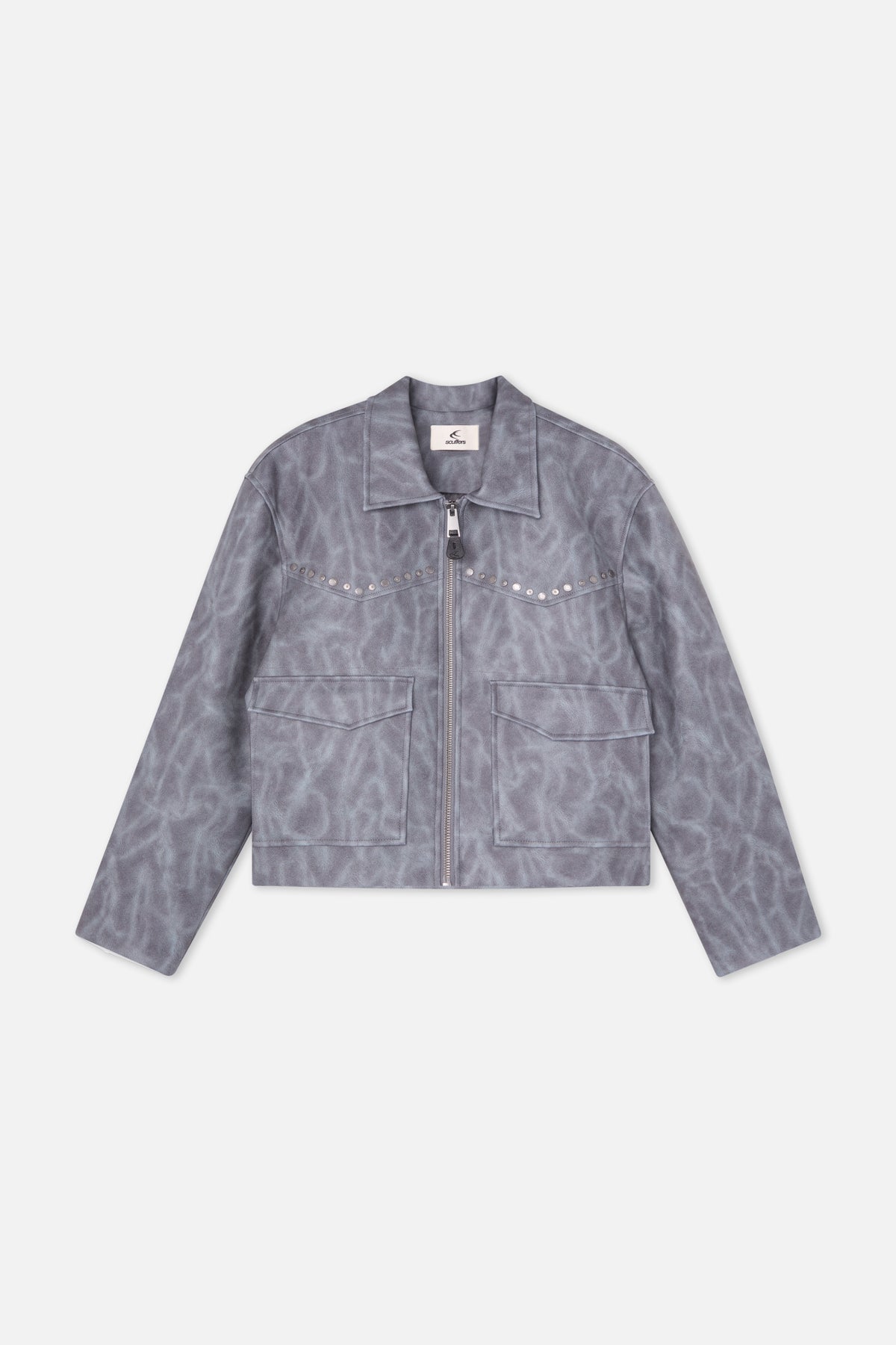 Chaqueta gris del oeste