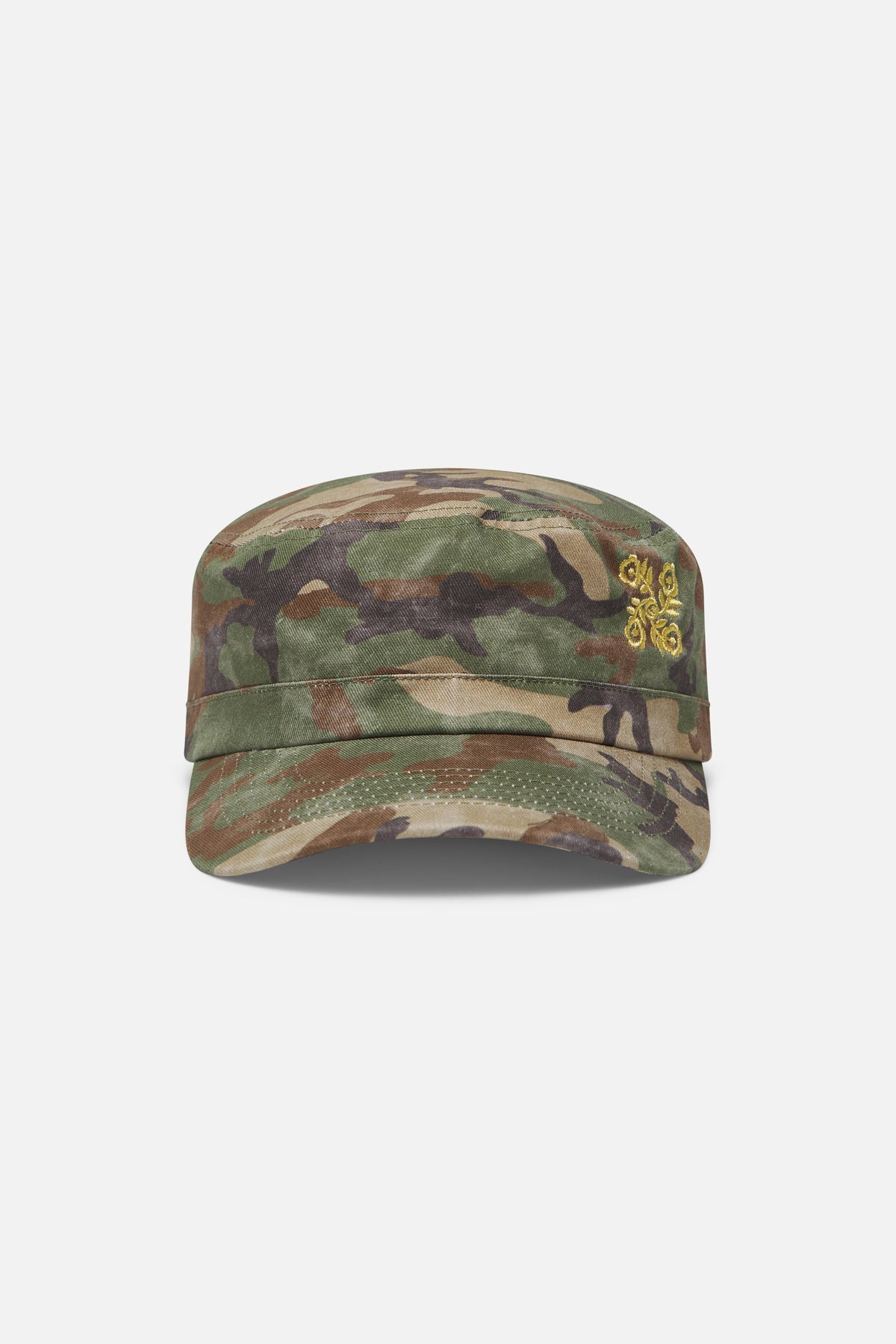 Gorra de camuflaje verde militar
