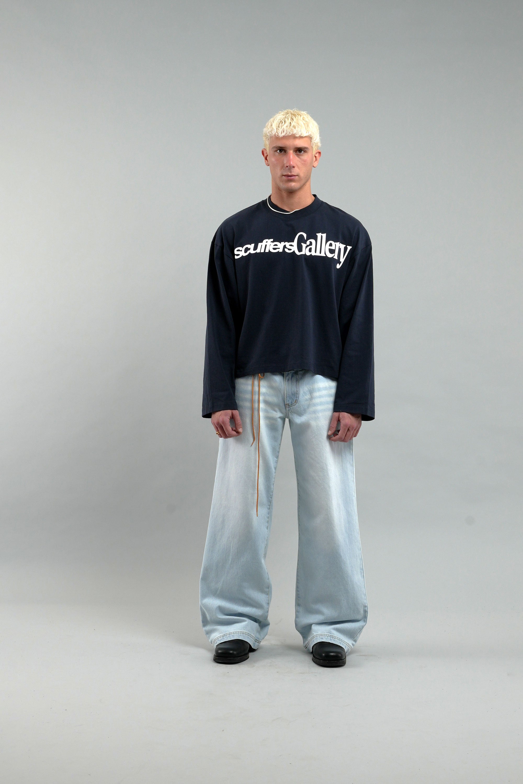 Curator Navy Manga Larga