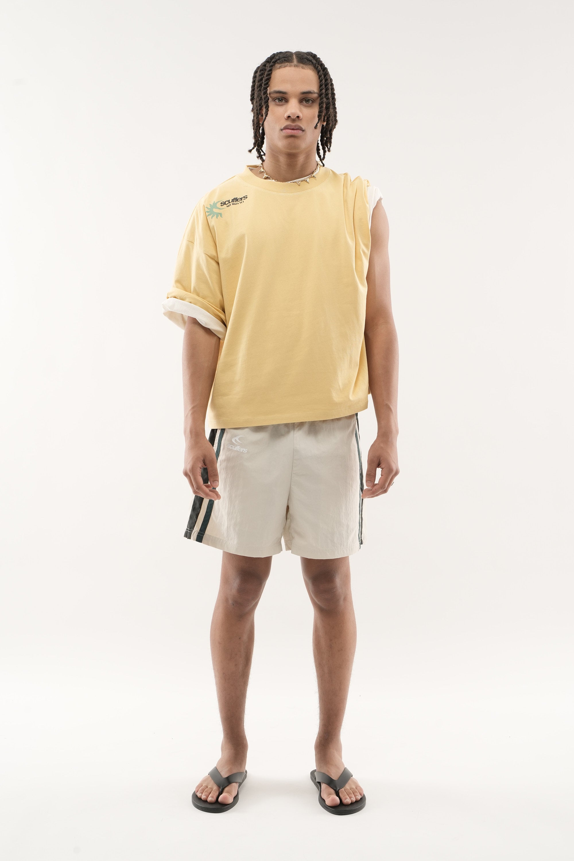 Camiseta amarilla Not Ibiza Again