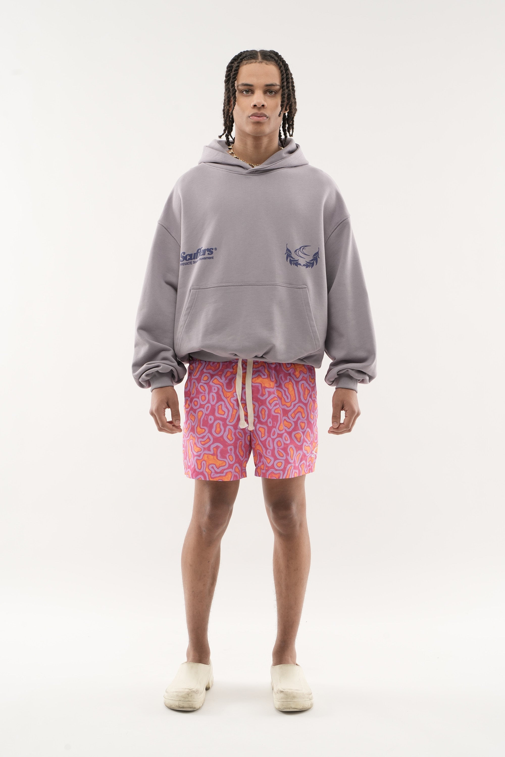 Sudadera con capucha EA Lilac