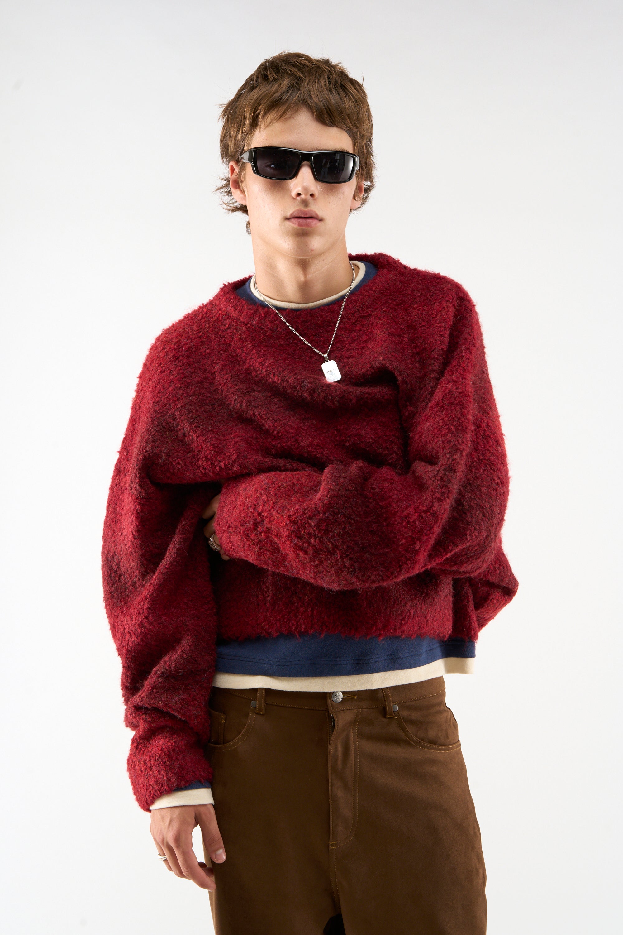 Tejido rojo especial