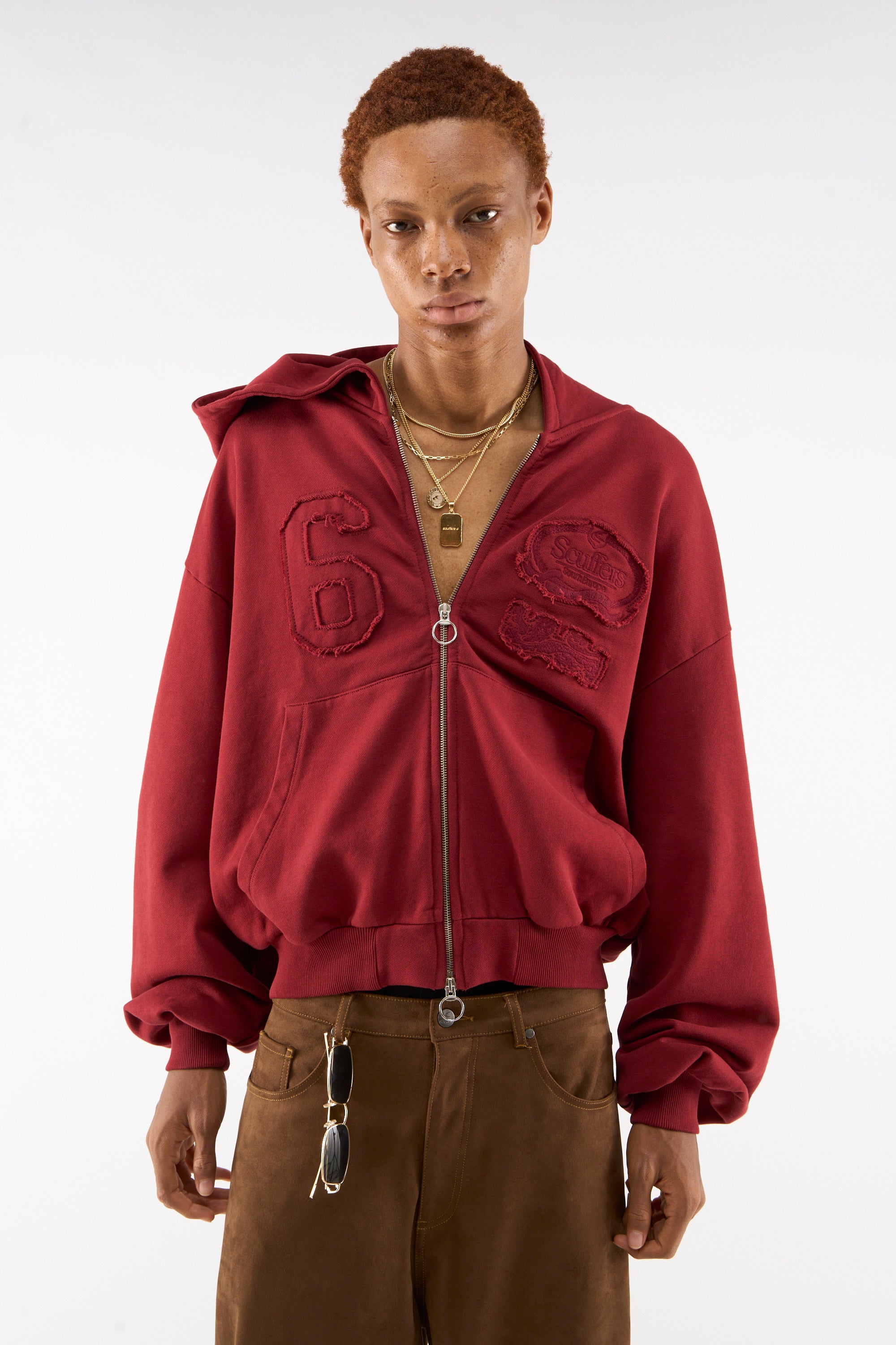 Cremallera roja mermelada