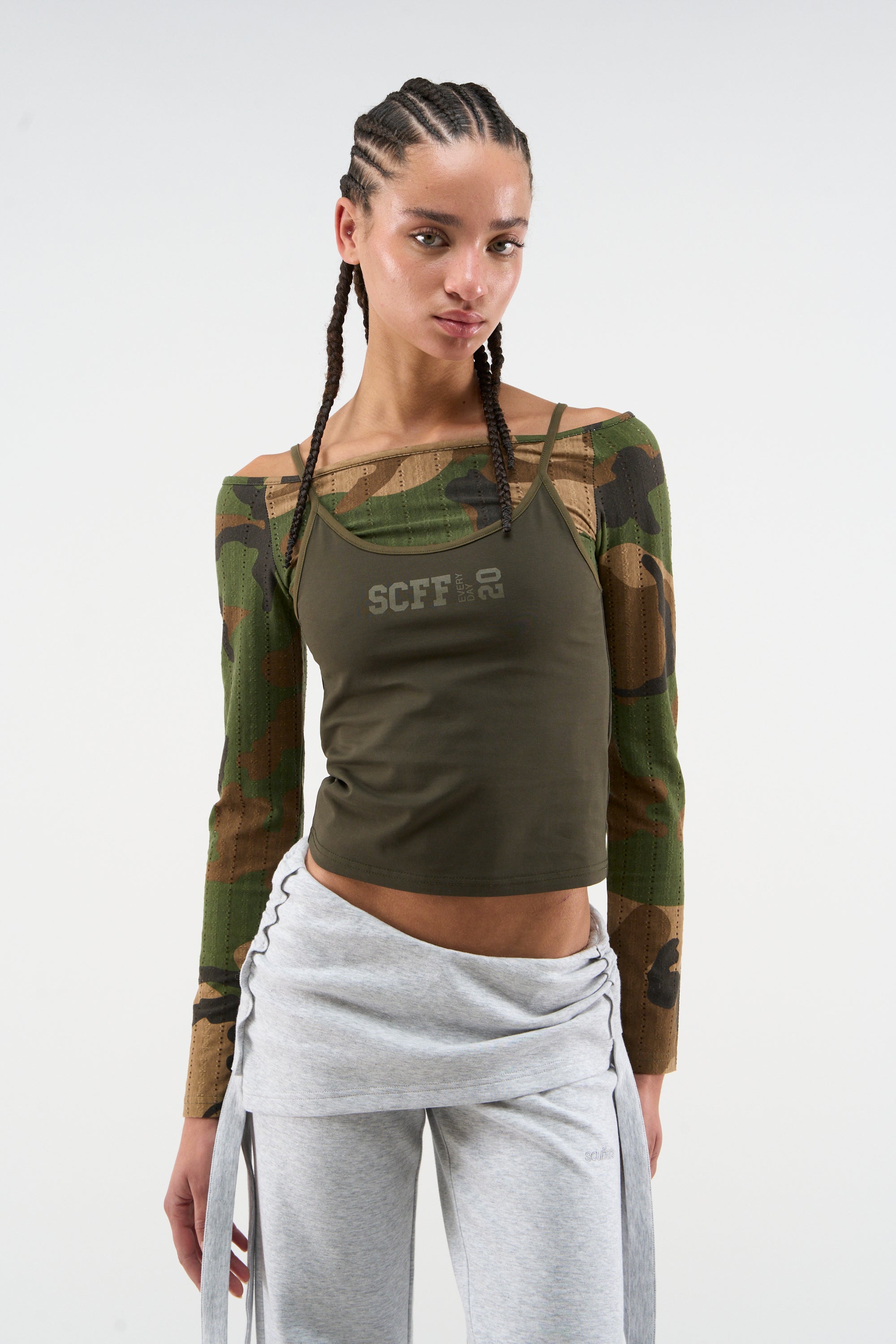 Camiseta de manga larga Kin Camo