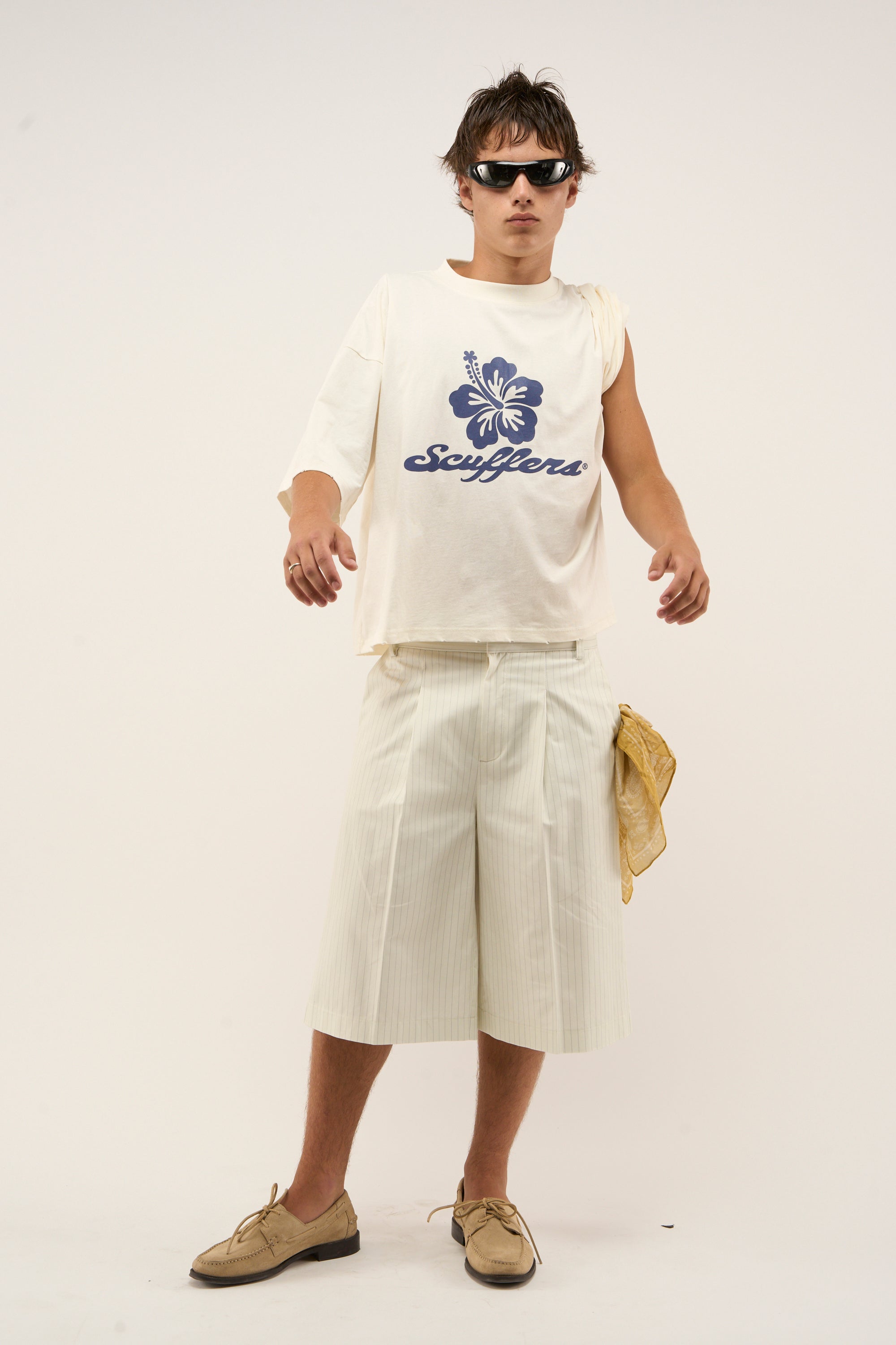 Camiseta Fiji color crudo