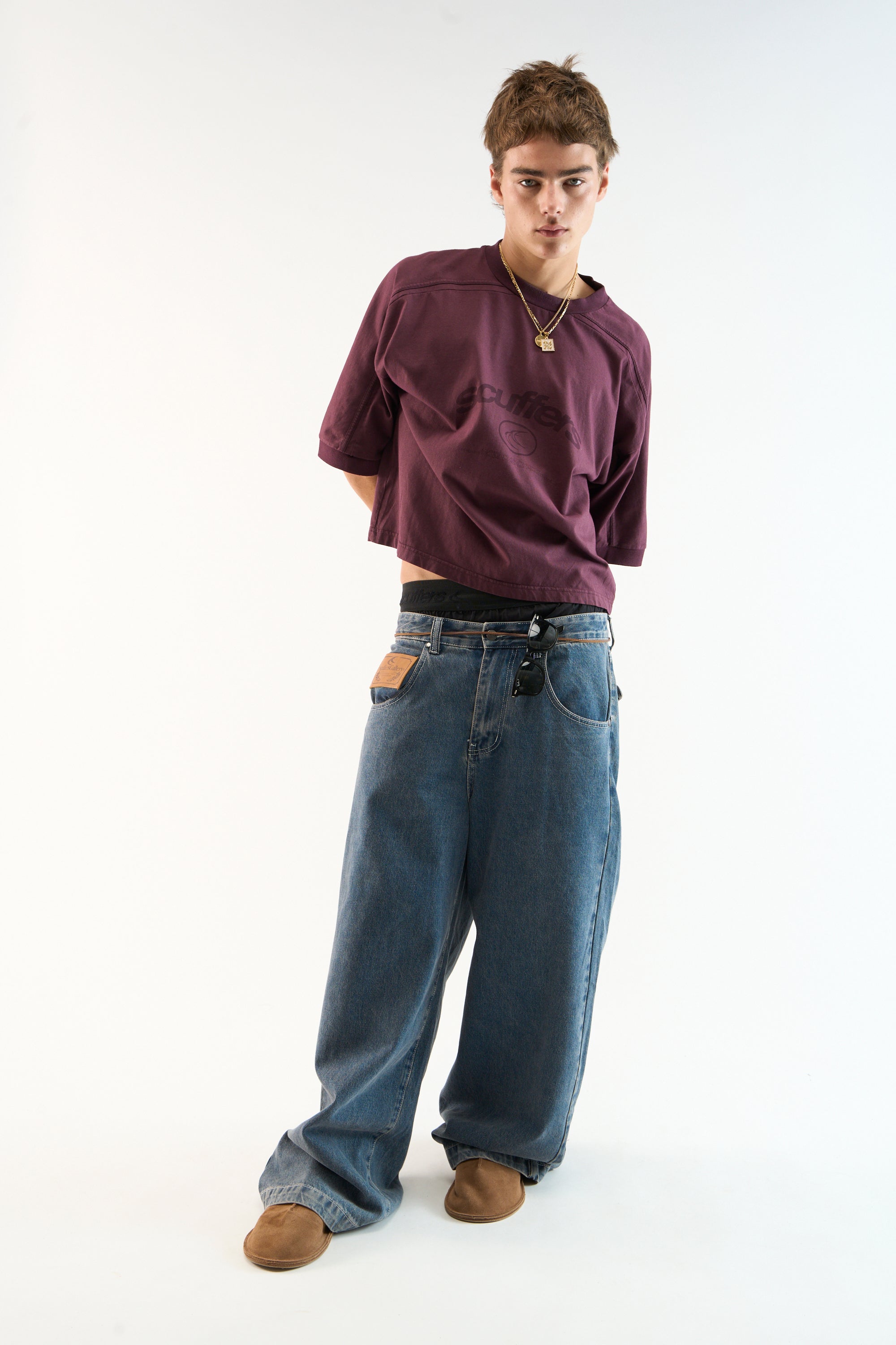 Camiseta Effortless Total Burgundy