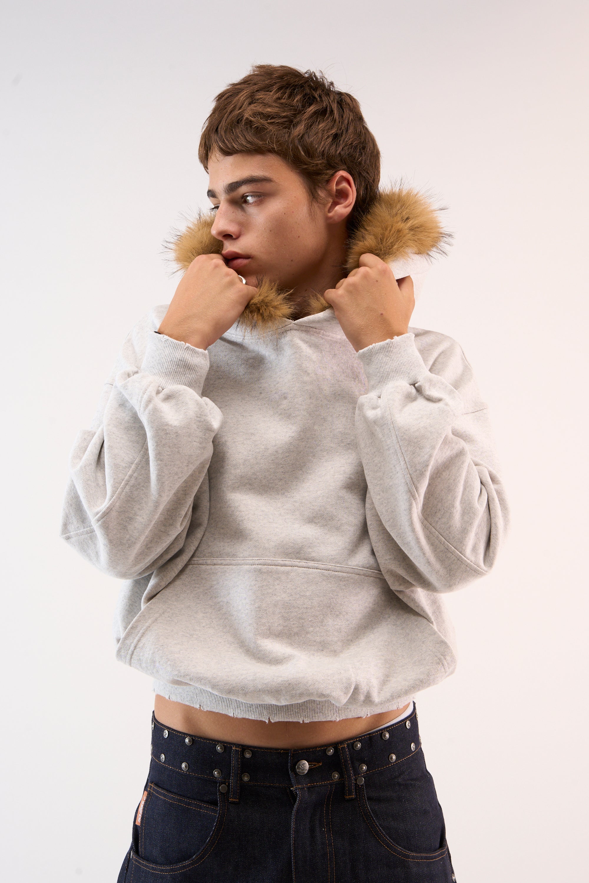 Sudadera con capucha Melange para trastorno de estrés postraumático