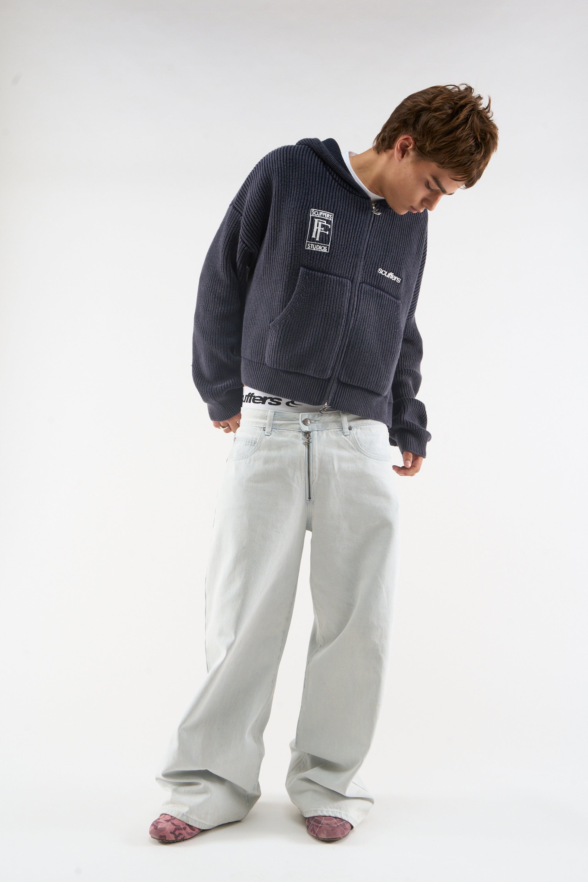 Cremallera de punto oscuro Signal