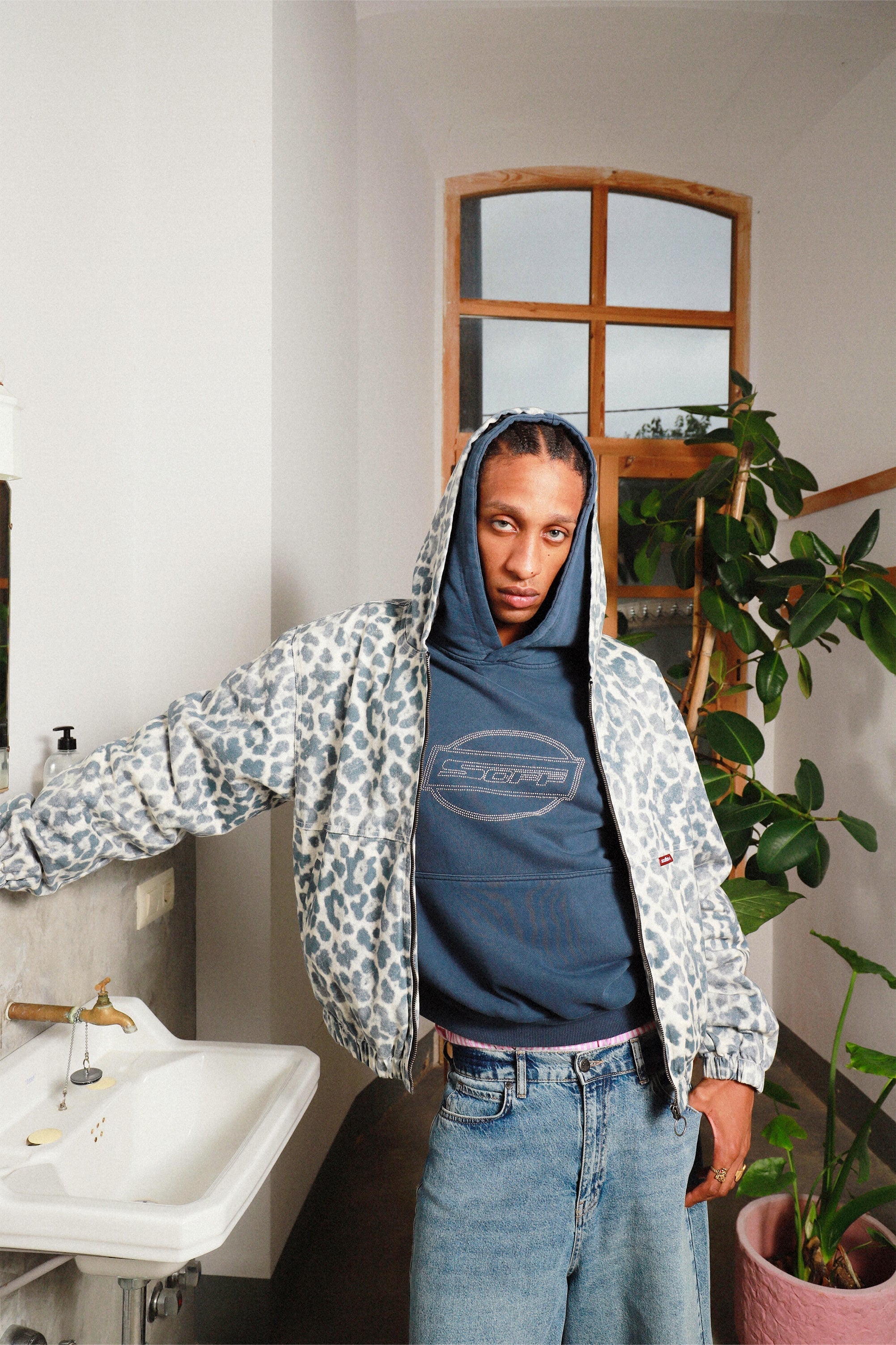 Sudadera con capucha Load Navy