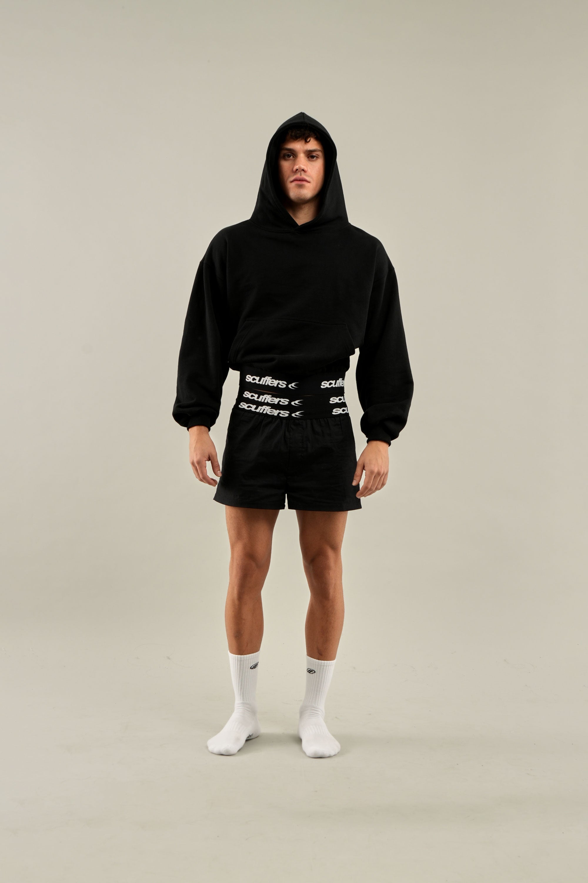 Ropa interior negra doble