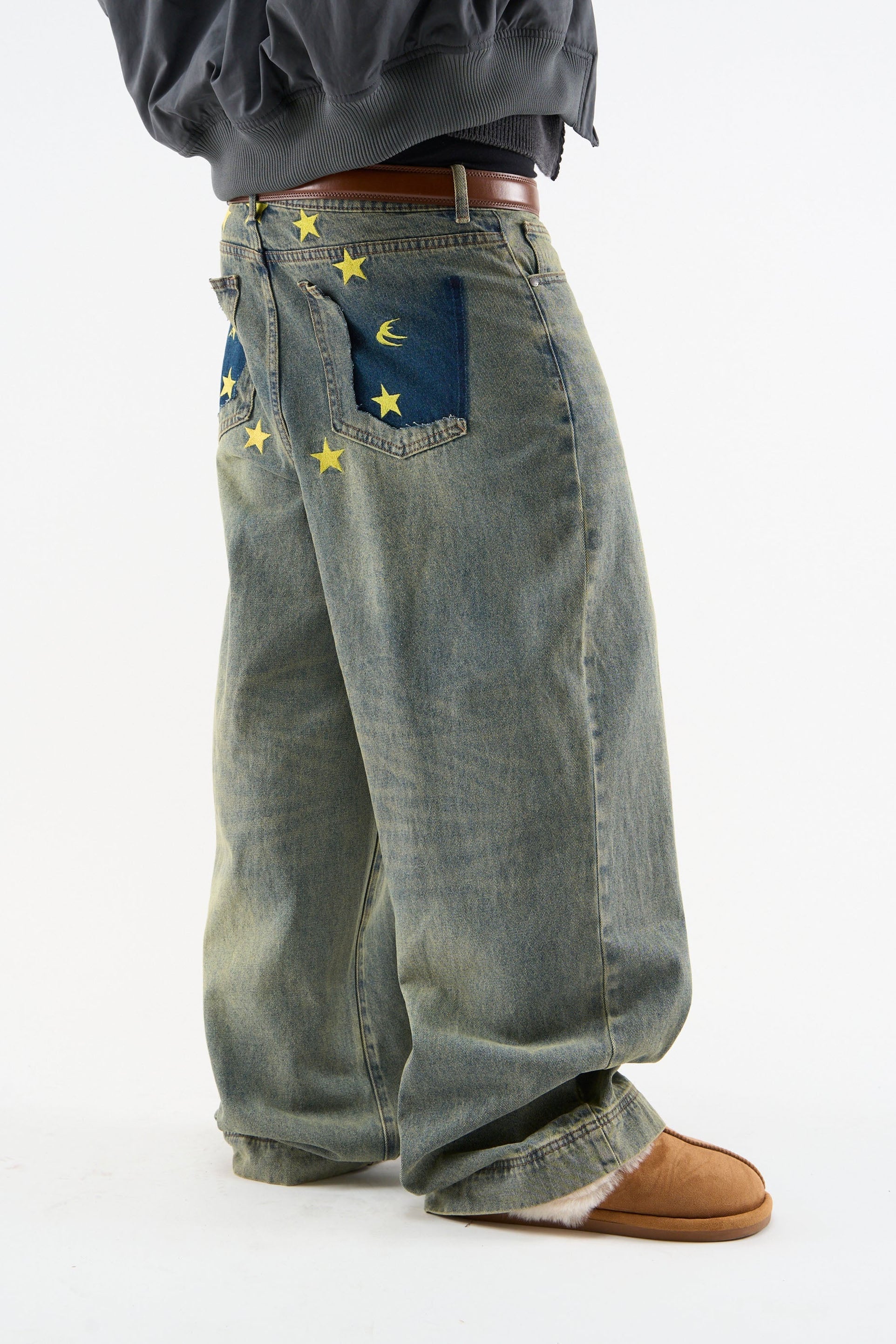 Pantalones azules EA