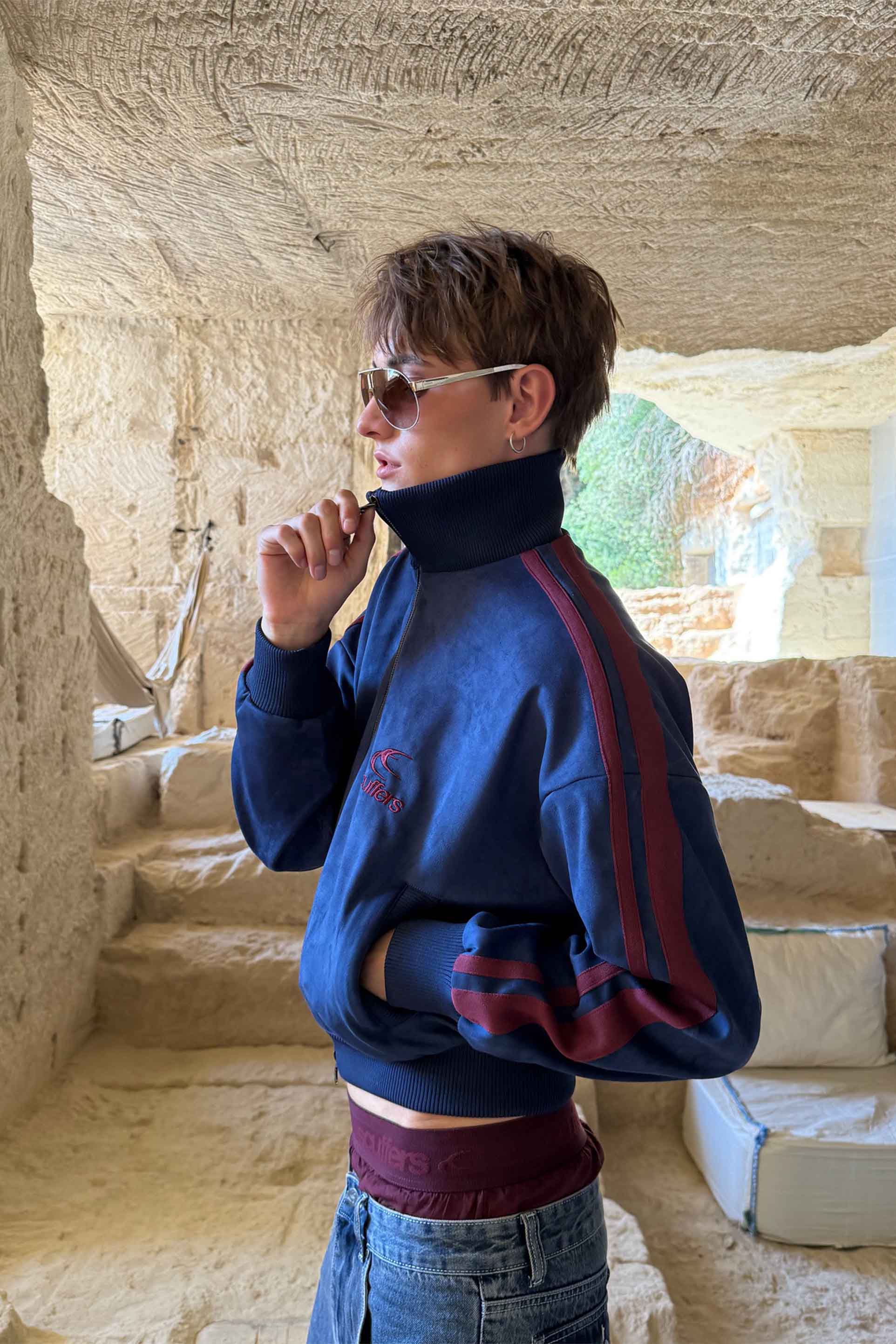 Chaqueta azul Bimbobox