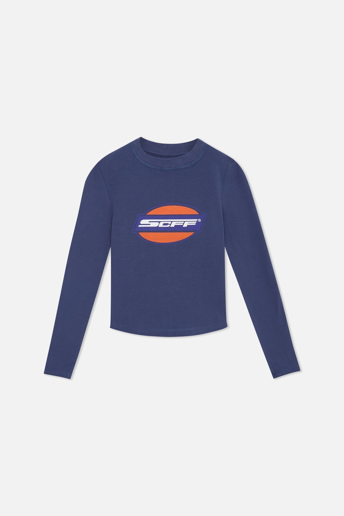 Camiseta azul de carga