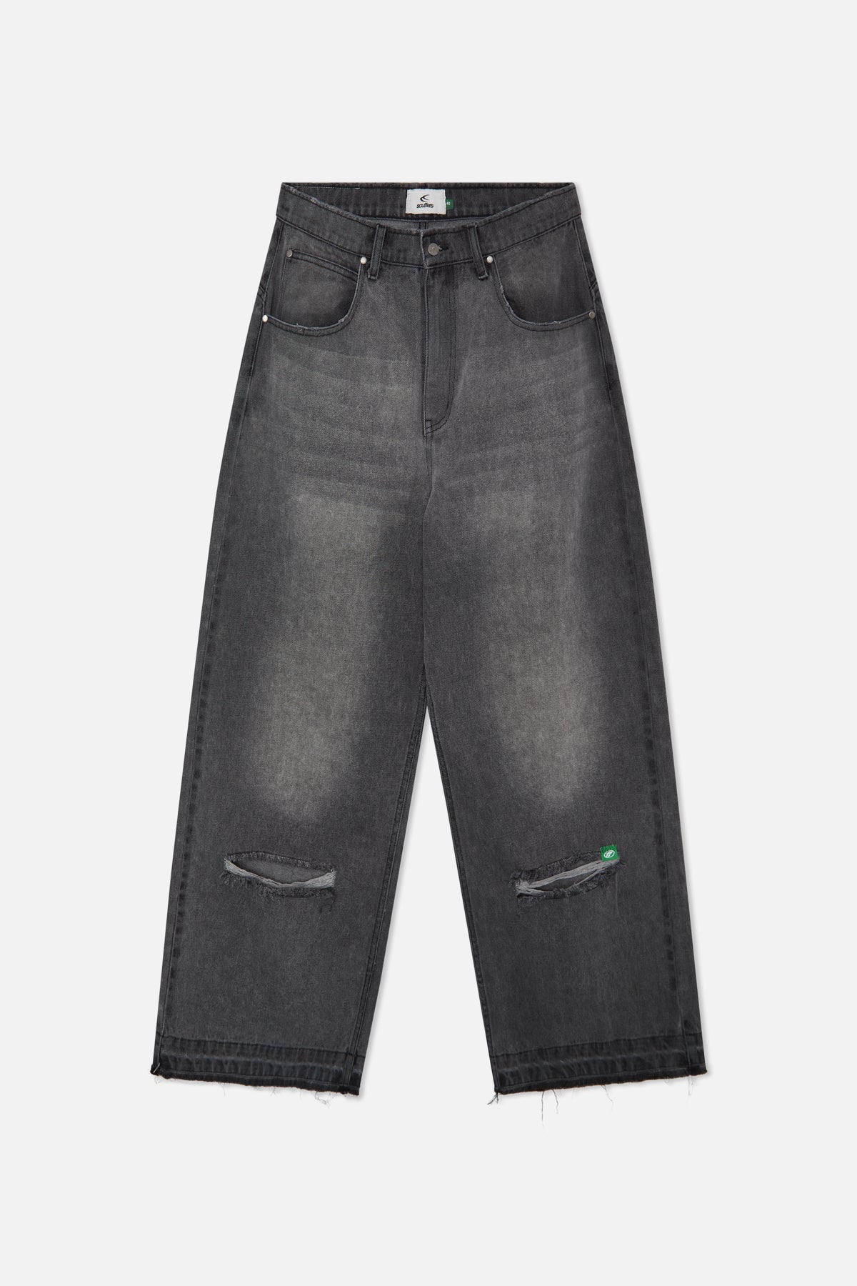 Pantalones grises desnudos