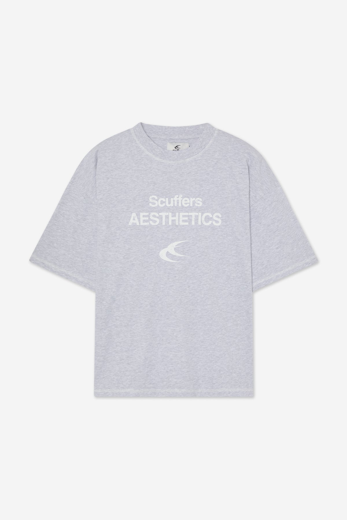 Camiseta gris claro melange de Nobrand