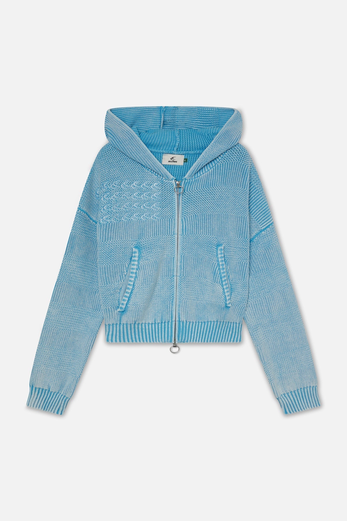 Cremallera de punto azul Nowhere