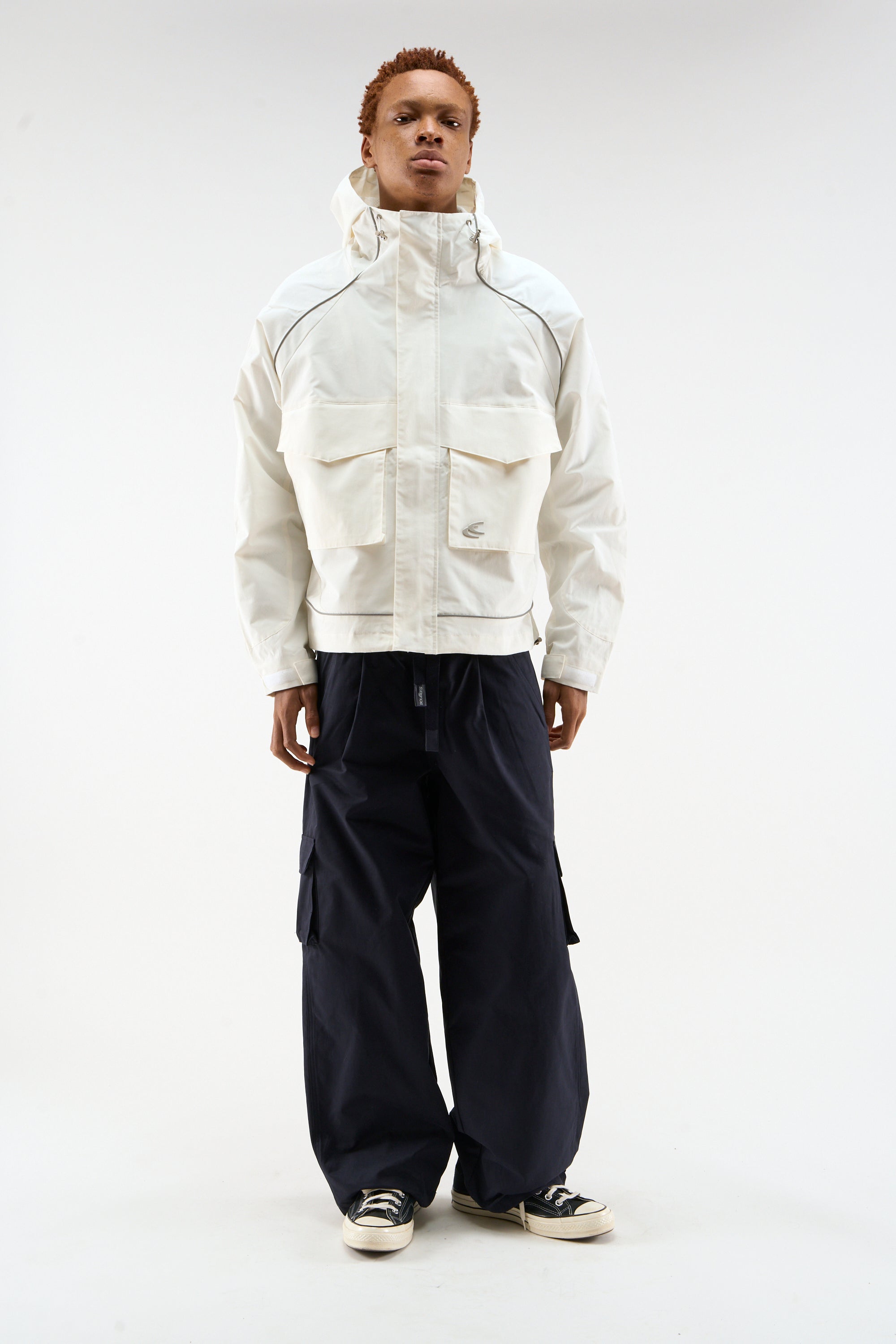 Cortavientos blanco esencial