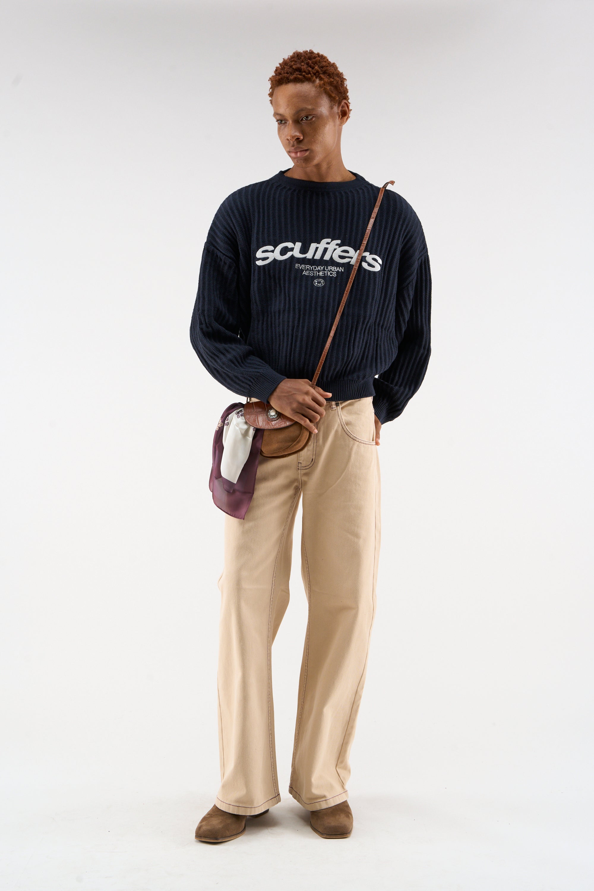 Camiseta azul icónica