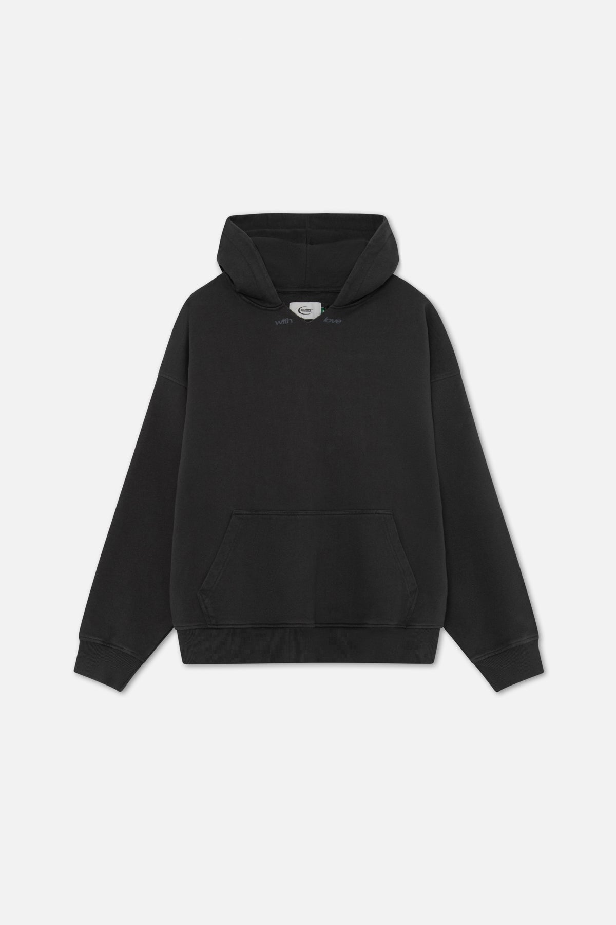 Sudadera con capucha negra